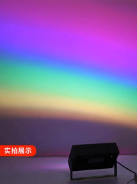 LED彩虹投光灯户外防水彩色光照树灯公园亮化景观庭院园林射树灯 40W彩虹投光灯