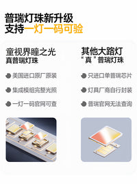 童视界瞳之光全光谱大路灯护眼灯儿童学习阅读专用立式落地钢琴灯 Max款-白【150W+有益红黄光+语音控制+入座感应+智能补光】适10-25㎡（客厅/儿童房/书房）