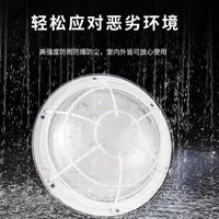 防爆灯led防爆灯仓库厂房加油站车间工厂防水灯罩隔爆型地雷灯 全铝材质-防爆灯【30W壁装式】证书齐全