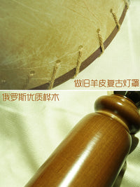 黑色布艺法式复古轻奢氛围灯简约现代卧室床头柜中古高级感台灯 按钮开关 黑色布艺  7W单色白光（全光普护眼灯）