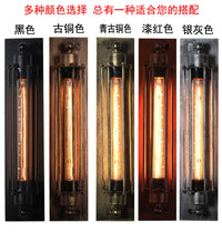 复古工业风壁灯loft美式乡村酒吧咖啡店阳台楼梯长笛过道灯单多头