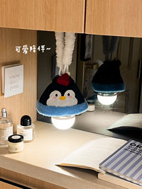 壁挂小夜灯卧室睡眠大学生宿舍女生房间改造生日礼物女氛围装饰灯 毛绒修勾