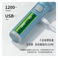 得力LED可充电手电筒家用双照明应急远射强光超亮户外便携小型 【大号】双照明/LED充电款（1200mAh）