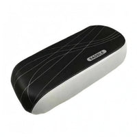 Stitched Rear Bike Seat Cushion Smooth Bike Saddle Cushion Curved Line Graphics Cycle Seat Cover