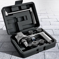 Lug Nut Wrench with Sockets Portable Labor-Saving Wrench Lug Nut Remover Tool Set for Drivers, Car Trunk