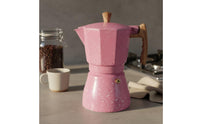 Stovetop Espresso Pot Portable & Lightweight Octagonal Aluminum Coffee Pot Italian Coffee Brewer Rich Flavor Kitchenware