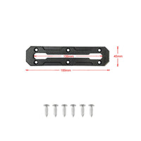 Multi-Functional Track Mount Tie down Eyelet Marine Grade Rail Mount Anchor Point Wide Compatibility for Kayakers