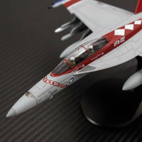 1/100 Scale Hornet Model Highly Detailed Metal Aircraft with Stand