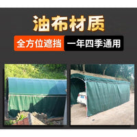加厚帆布油布帐篷户外遮阳棚防晒防雨停车棚酒席家用养殖摆摊雨篷