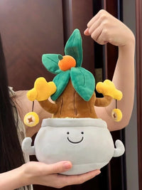 发财树玩偶小摆件生日礼物女生送男生同学离职同事上岸好运感恩节