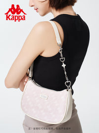 Kappa卡帕 25年新款女士时尚皮质感腋下包韩版百搭单肩手提包