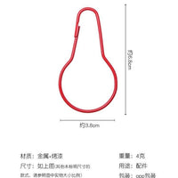 宠物笼专用插销锁 笼具挂钩 笼子锁扣挂锁防宠物跑12个一套不锈钢 混色宠物笼挂钩12个 均码