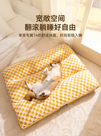 狗窝冬加厚冬天保暖大型犬狗狗睡觉垫子狗床四季通用可拆洗狗沙发