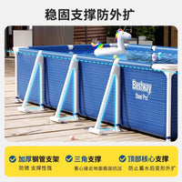 帆布鱼池水产养殖箱养鱼箱水箱储水免充气泳池家庭游泳池宠物洗澡