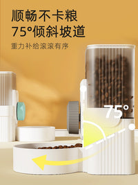 狗狗喂食器大容量悬挂式笼子自动狗喝水器兔子水壶猫咪挂笼饮水机