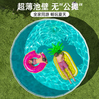 大型游泳池家用儿童宝宝折叠泳池家庭户外圆形动物狗狗戏水池