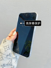 适用iPhone15promax手机壳苹果14夏日小清新泳池猫咪狗狗13卡通创意12可爱新款女11流沙保护套14pro早春13pro