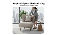 4 Pieces Office Reception Seating Business Design Commercial Furniture Minimalist Design Long-Lasting for Lobby, Waiting Room