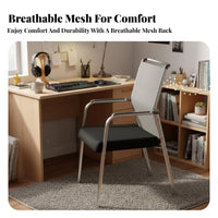 Sled Base Chair Ergonomic Sled Base Armchair Contoured Cushions for Clients