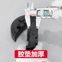 元征双柱龙门举升机胶垫加高节增高腿圆盘托盘脚垫块汽车升降配件 元征举升机牛筋垫（4个）