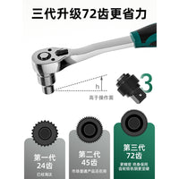 德国精装进口胜汽修工具套装棘轮套筒扳手汽车维修组合修