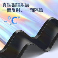 汽车遮阳帘侧窗车窗帘宝宝车用车载磁吸式镭射遮阳挡车内防晒隐私