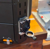 拓必得工具箱-改装配件底座轮子-拓展配件鱼竿架伞架 堆叠箱底座- (铝合金材料厚4MM)
