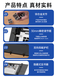 易游床上电脑桌笔记本折叠平躺懒人支架躺着玩铝合金可移动便携桌