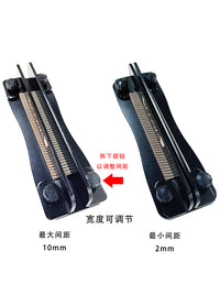 IGOSKI滑雪板打蜡刮板修理器亚克力刮板打磨工具含锉刀