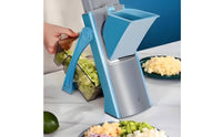 Stainless Steel Multifunctional Vegetable Cutter Easy to Clean Safe Vegetable Chopper Fast & Efficient Safe Mandoline Cutter Time Saving for Home Cooks, Beginners, Meal Prep