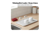 Twotier Colander Tray multifunctional Draining drainer tray to Clean for Families