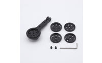 Bike Computer Mount with Action-Sports Interface Adapter Secure Bracket Adjustable Holder for Road Bicycling