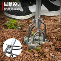 玉米播种机新款手压式营养坨制钵器播种神器育苗模具肥球泥坨打钉