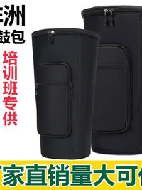 Thickened African Drum Bag, Waterproof, Handheld or Backpack, 10 or 12 Inch