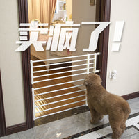免打孔宠物栏杆隔离门栏伸缩防挡猫狗狗围栏栅栏室内护栏狗门凌之