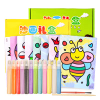 儿童大号沙画 创意玩具手工diy沙画套装 幼儿园益智亲子沙画礼盒