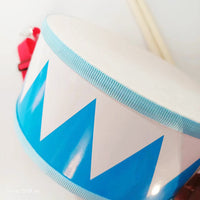 Wooden Hand Drum with Adjustable Belt for Early Childhood Education