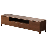 Solid Wood TV Stand for Small Apartments, Modern Minimalist, Multiple Sizes