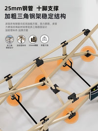 折叠床单人午睡办公室午休躺椅家用成人简易便携行军床户外多功能
