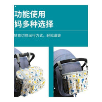 婴儿车挂包溜娃置物袋儿童手推车储物袋大容量bb车通用收纳包