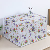 Microwave Oven Dust Cover Waterproof Oil-Proof with 4-Sided Opening or Full Enclosure