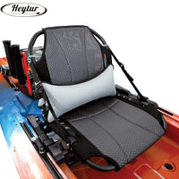 Kayak Inflatable Seat Cushion Lumbar Support Adjustable Seat Floating Paddle Bag