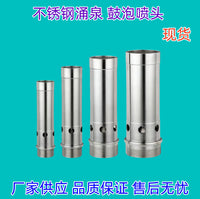 Stainless Steel Fountain Nozzle with Various Spray Patterns