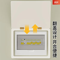 Electric Meter Box Decorative Painting with Multimedia Weak Current Box Cover, Living Room Wall Hanging, Simple Style