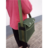 Thickened Canvas Tool Bag, Multifunctional, for Electricians, Construction, Wear-Resistant