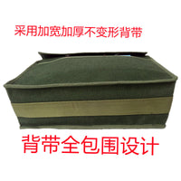 Thickened Canvas Tool Bag, Multifunctional, for Electricians, Construction, Wear-Resistant
