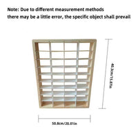 Wooden Wall-Mounted Multi-Layer Car Display Shelf for Storage