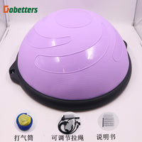 58cm Balance Ball Half Yoga Ball with Massage Nubs
