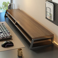 Desktop Monitor Stand with Storage Shelf, 2-Tier, Modern