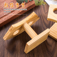Bamboo Sushi Hand Roll Holder and Display Stand